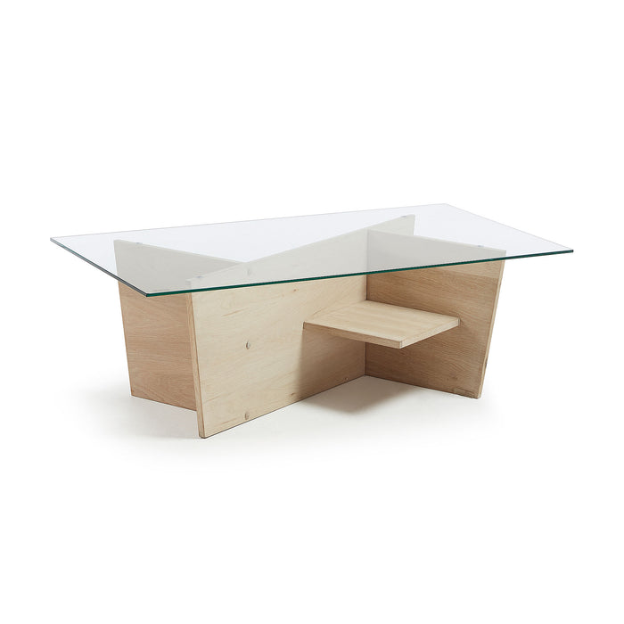 Kave Home - Rechthoekige middentafel Balwind 110 x 60 cm