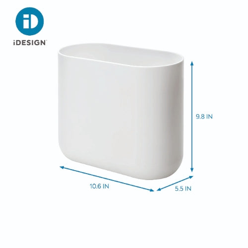 Afvalbak Slim Waste, Mat Wit - iDesign | Cade