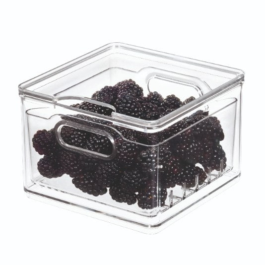 Opbergbox voor Fruit, Klein, 15.2 x 15.2 x 10.7 cm, Kunststof – iDesig