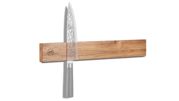 Magneetstrip voor messen, 45.5 cm, Acaciahout | BARE Cookware