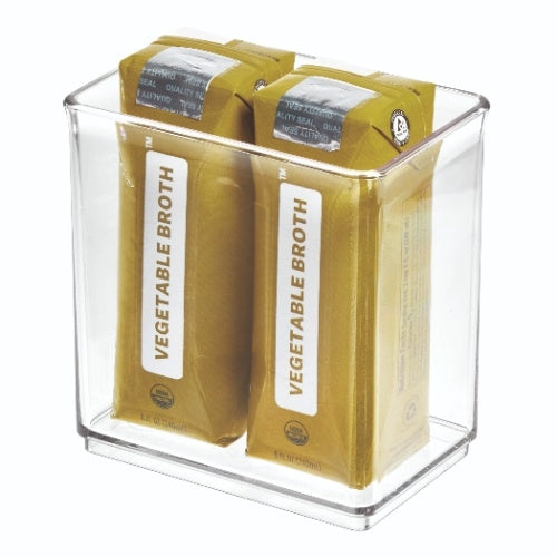 Opbergbox, Diep, 12 x 8 x 13 cm, Kunststof - iDesign | The Home Edit