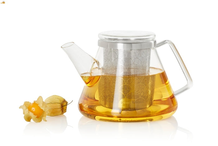 Theepot met Theefilter, 1 L, Glas - AdHoc | Fusion