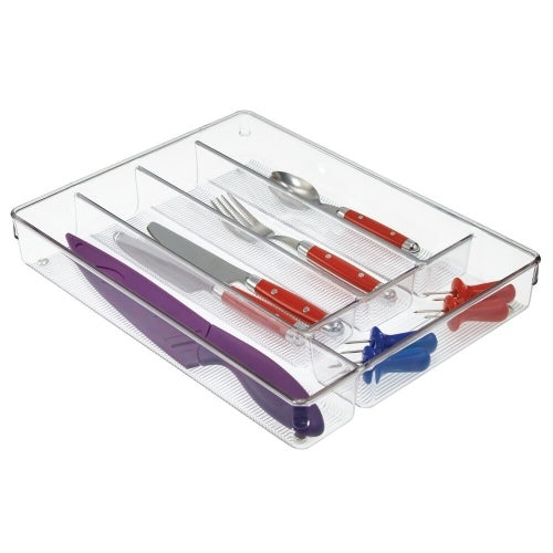 Lade Organizer, 5 Vakken, 27.2 x 34.8 x 5.1 cm, Kunststof, Transparant