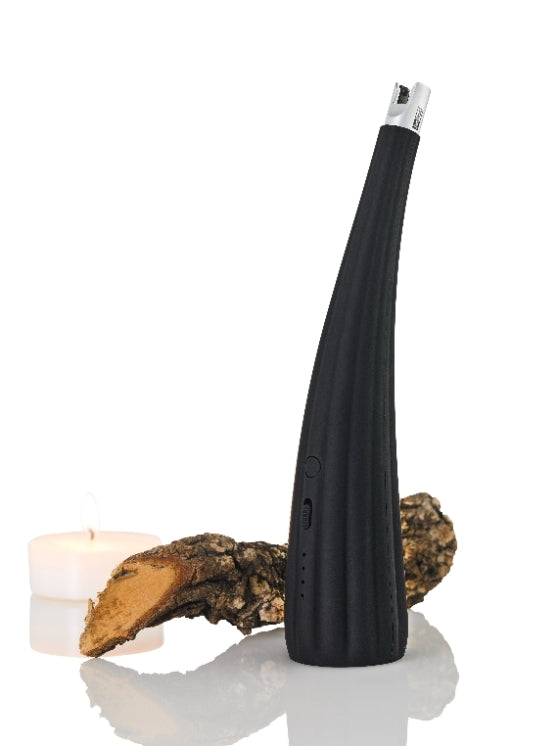 Tafelaansteker, Elektrisch, Oplaadbaar, Zwart - AdHoc | Arc