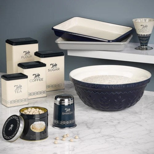 Tala - Ovenschaal, Indigo|Ivory, Geëmailleerd Staal, 33 x 24 cm - Tala