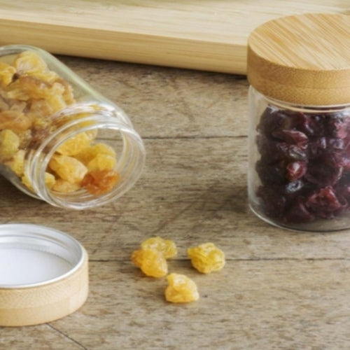 Pebbly - Kruidenpotjes, Set van 3 Stuks, Bamboe, 750 ML  - Pebbly