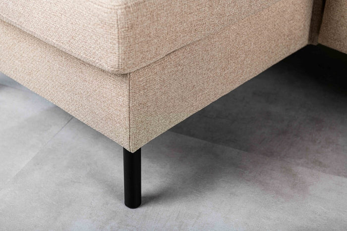 Giga Meubel - 3-Zitsbank Beige - 200x133x80cm - Stof - Bank Dillon