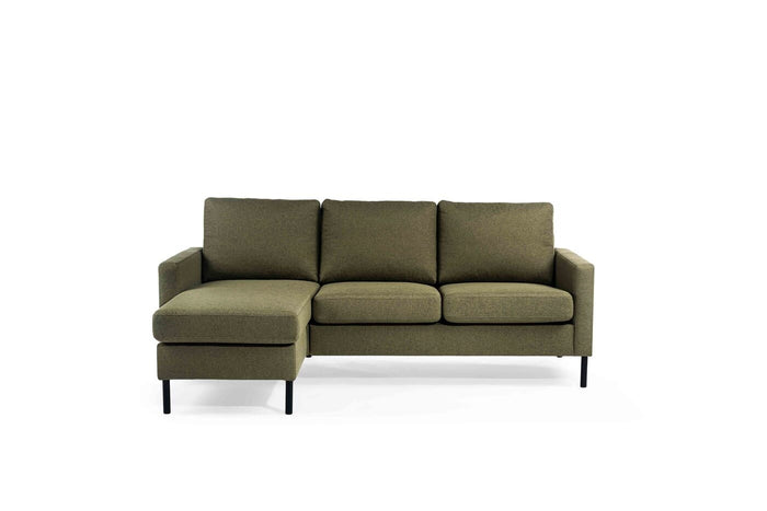 Giga Meubel - 3-Zitsbank Groen - 200x133x80cm - Stof - Bank Dillon