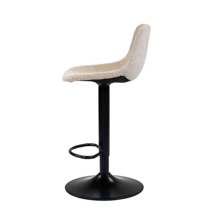 Giga Meubel - Barkruk Beige Taupe - Hugo - Set van 2