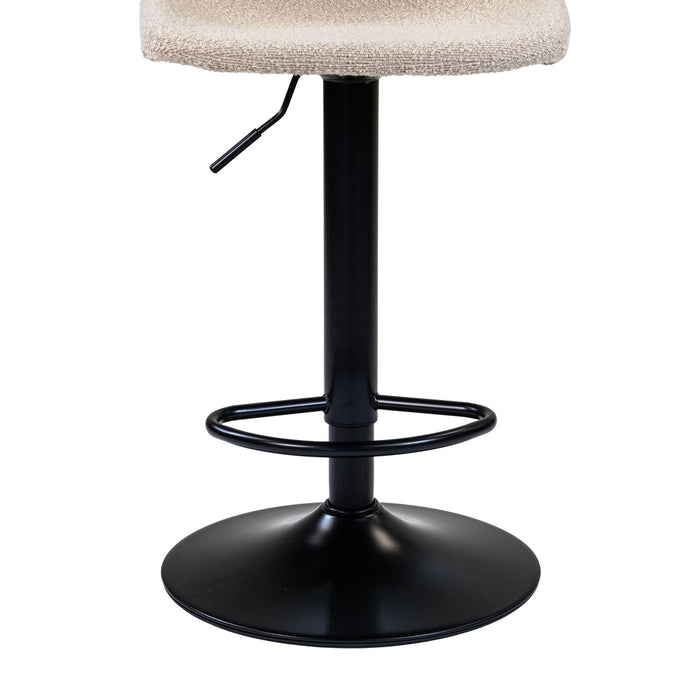 Giga Meubel - Barkruk Beige Taupe - Hugo - Set van 2