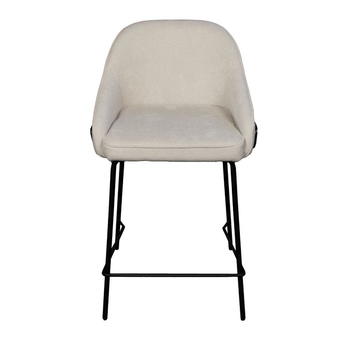 Giga Meubel - Barstoel Maxime Beige  - Set van 2