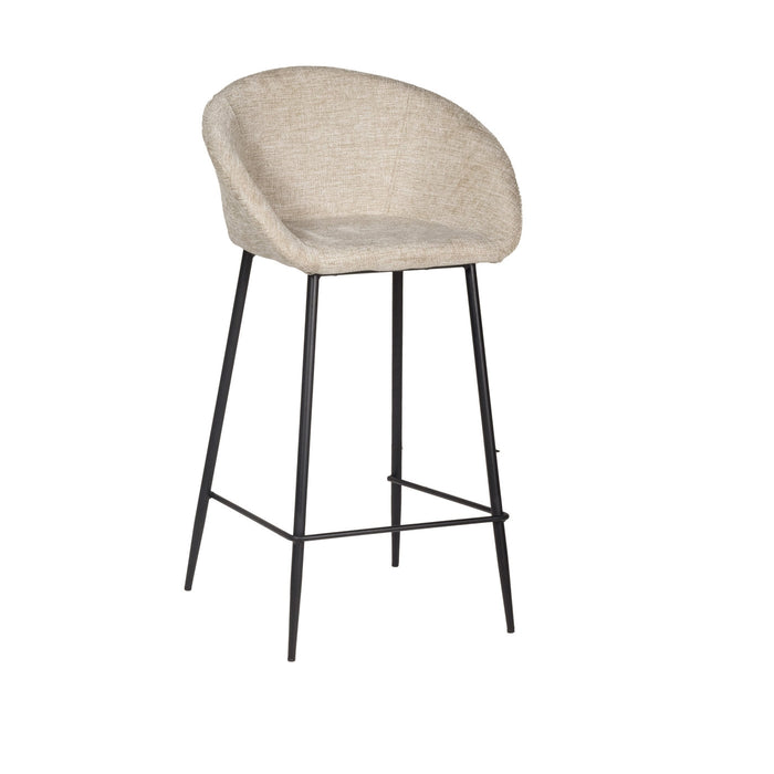 Giga Meubel - Barstoel Amira Beige  - Set van 2