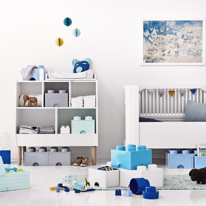 LEGO® Brick 4 Opbergbox - Grijs