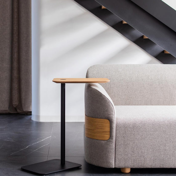 Gazzda Loop bijzettafel linoleum beige