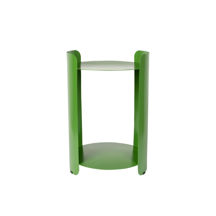 Dutchbone Navagio Bijzettafel Rond 31 cm Metaal Groen