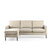 Giga Meubel - 3-Zitsbank Beige - 200x133x80cm - Stof - Bank Dillon