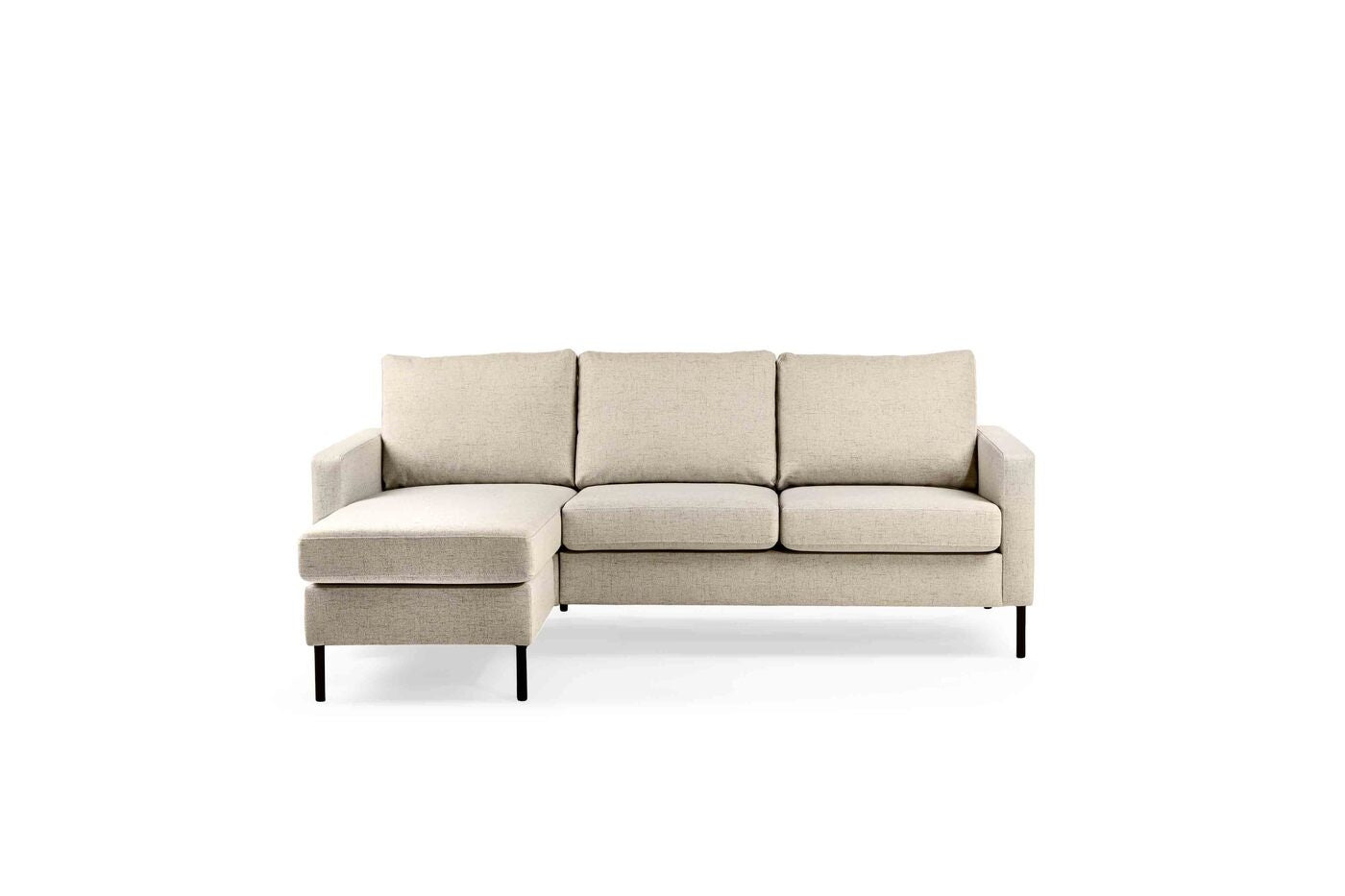 Giga Meubel - 3-Zitsbank Beige - 200x133x80cm - Stof - Bank Dillon