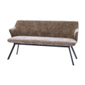 Giga Meubel - Eetkamerbank - Taupe Stof - 160x60x88cm - Taylor