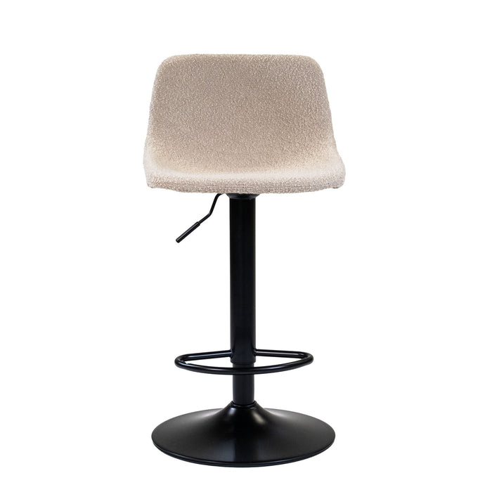 Giga Meubel - Barkruk Beige Taupe - Hugo - Set van 2