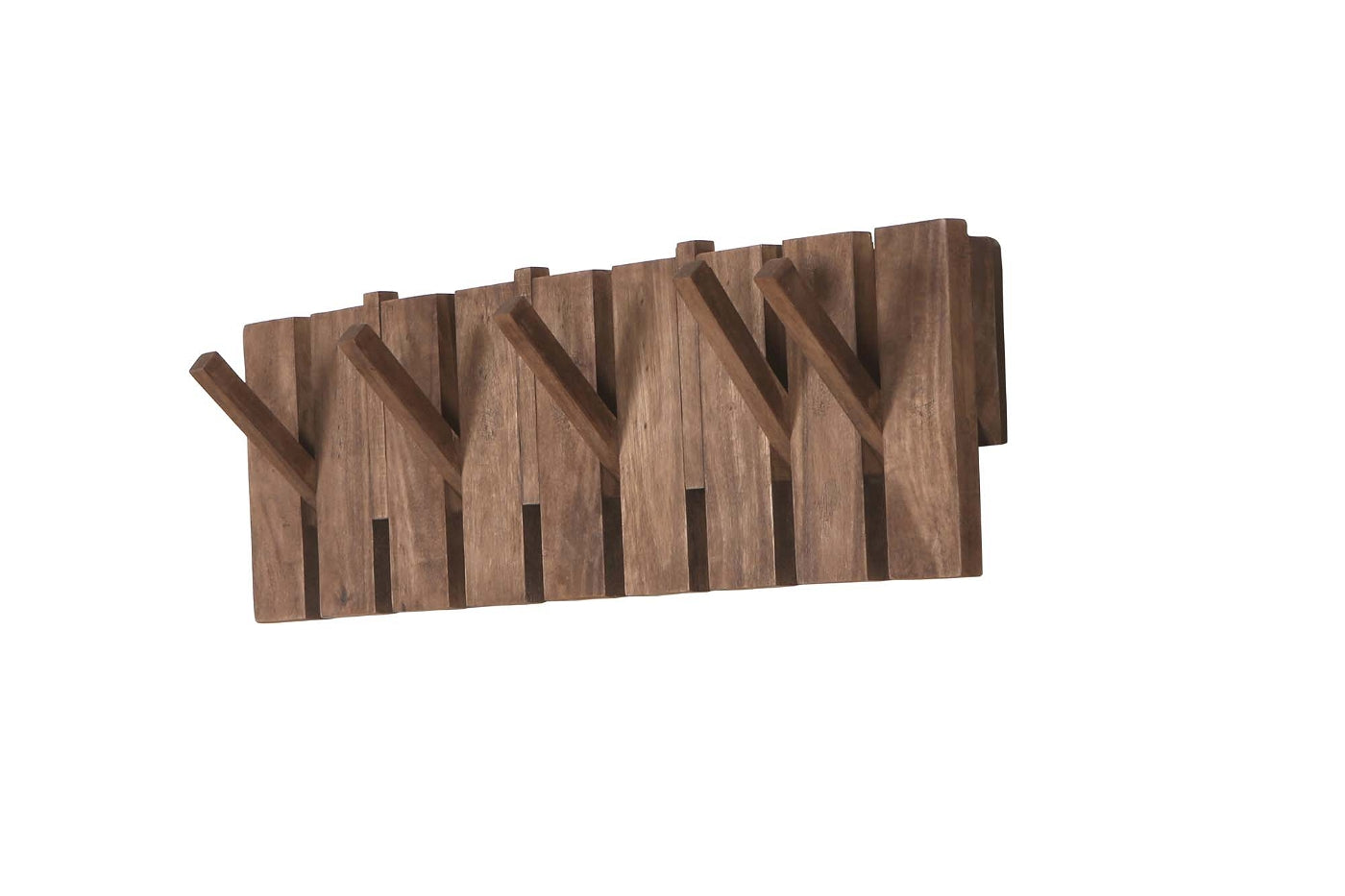 Giga Meubel - Kapstok Bruin - 60cm - 5-Haken - Kapstok Malin