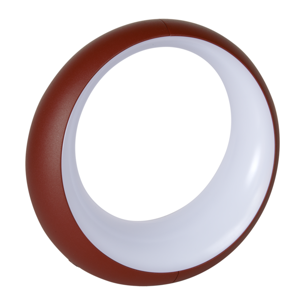 Fermob Hoopik Oplaadbare LED-lamp Ø24 cm - Ocre rouge