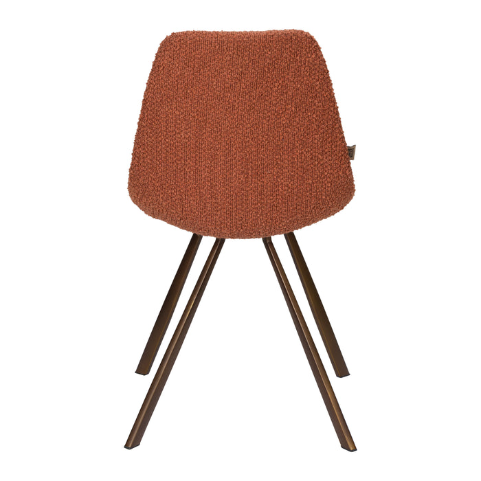 Dutchbone Franky Eetkamerstoel Bouclé - Terra