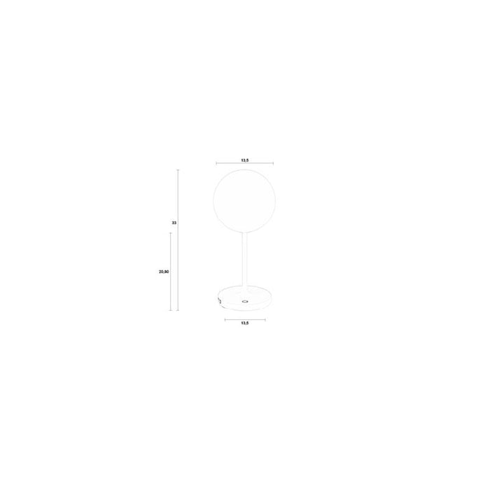 Housecraft Living Hub Oplaadbare Tafellamp Groen