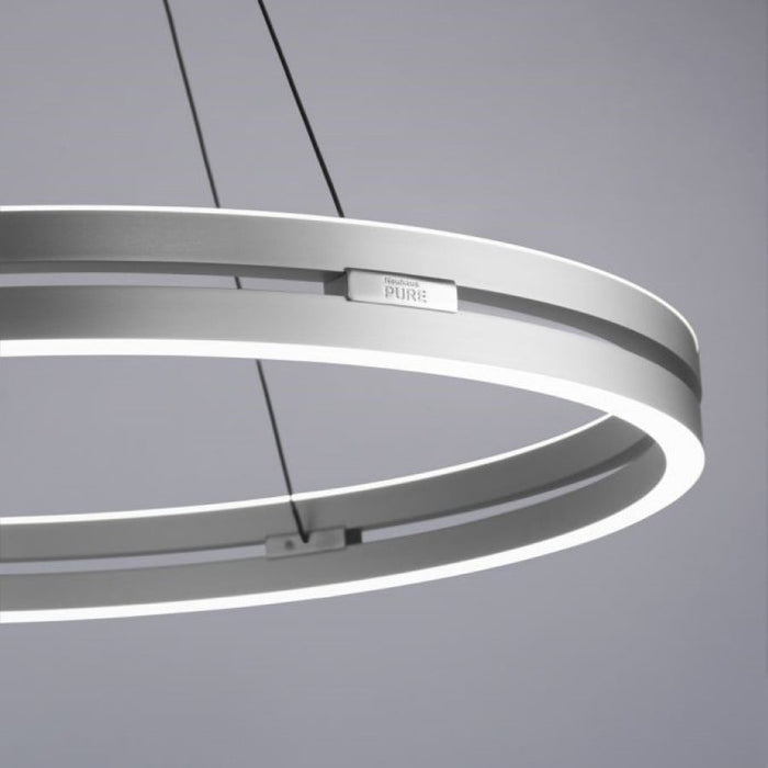 Neuhaus PURE® Neuhaus PURE-MOTO-E-LOOP Hanglamp E-Lift  Aluminium Ø