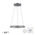Neuhaus PURE® Neuhaus PURE-MOTO-E-LOOP Hanglamp E-Lift  Grey Ø 70cm