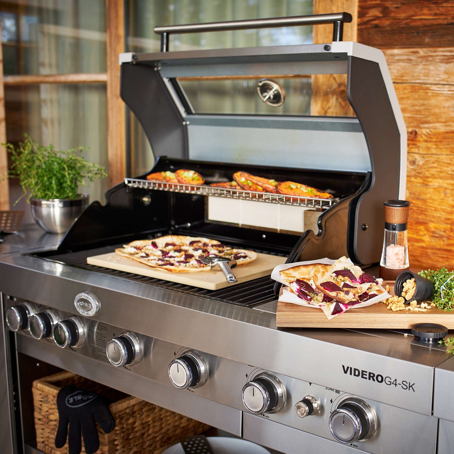 Rösle Barbecue - BBQ Accessoire Pizzasteen Rechthoek