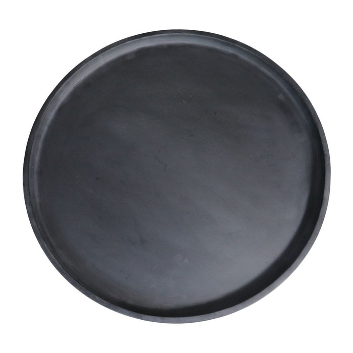 HSM - HSM Collection-Ronde Salontafel Drum-75x75x32-Zwart-Mango