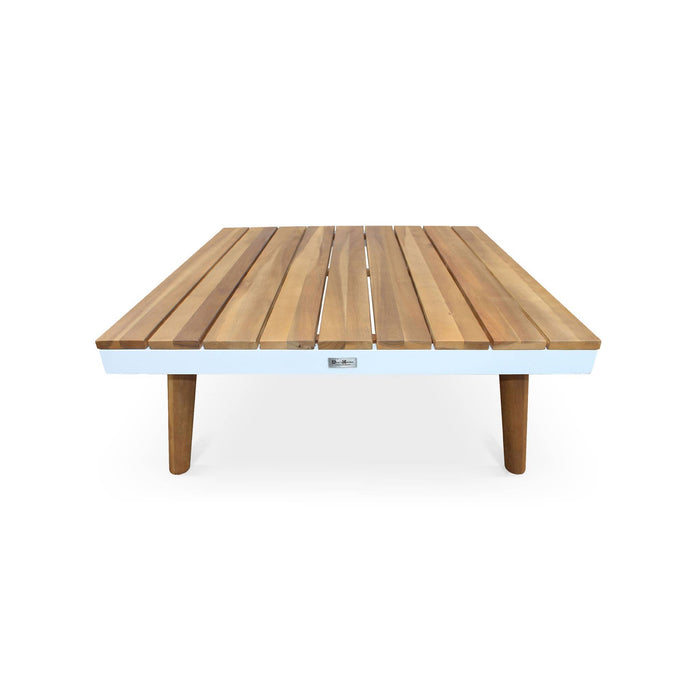 sweeek - Houten hoek loungeset 5 plaatsen - Buenos Aires