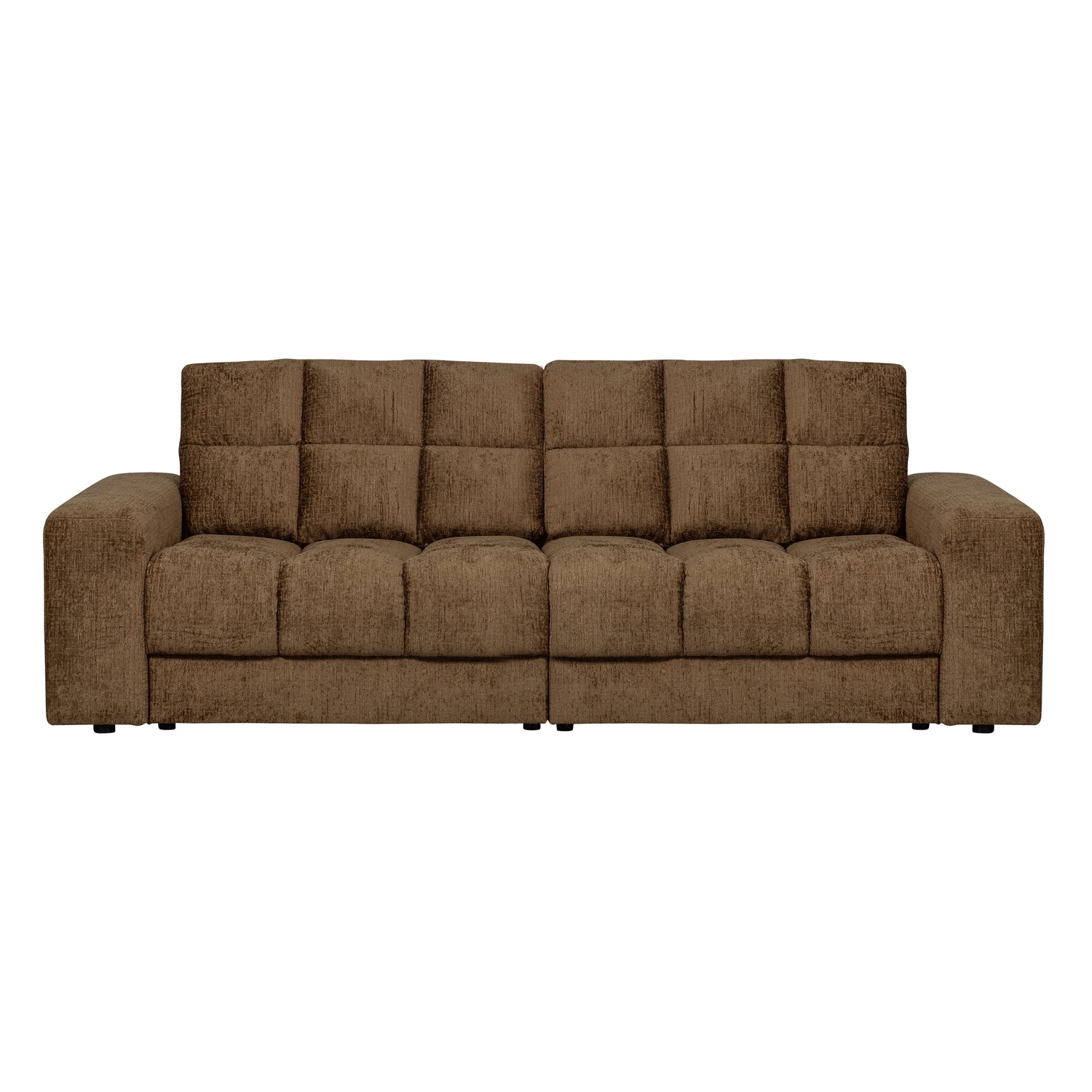 WOOOD Second Date 2-zits Bank - Structure Velvet - Brass