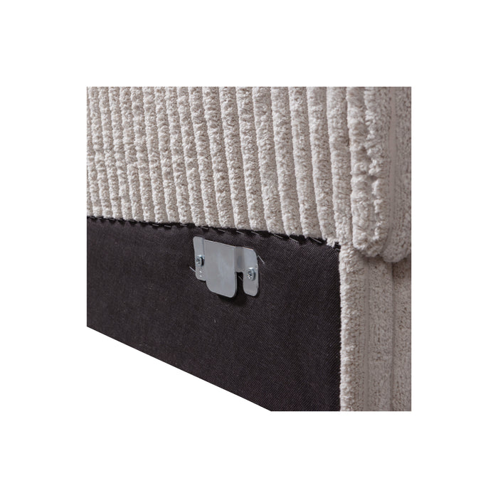 WOOOD Second Date 1-zits Element - Grove Ribstof - Naturel