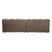 WOOOD Allure 3-Zits Bank - Geweven Stof - Donkerbruin - 79x280x86