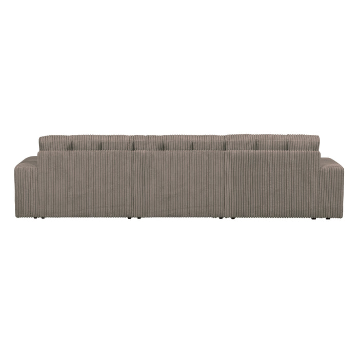 WOOOD Second Date 3-zits Bank - Grove Ribstof - Mud