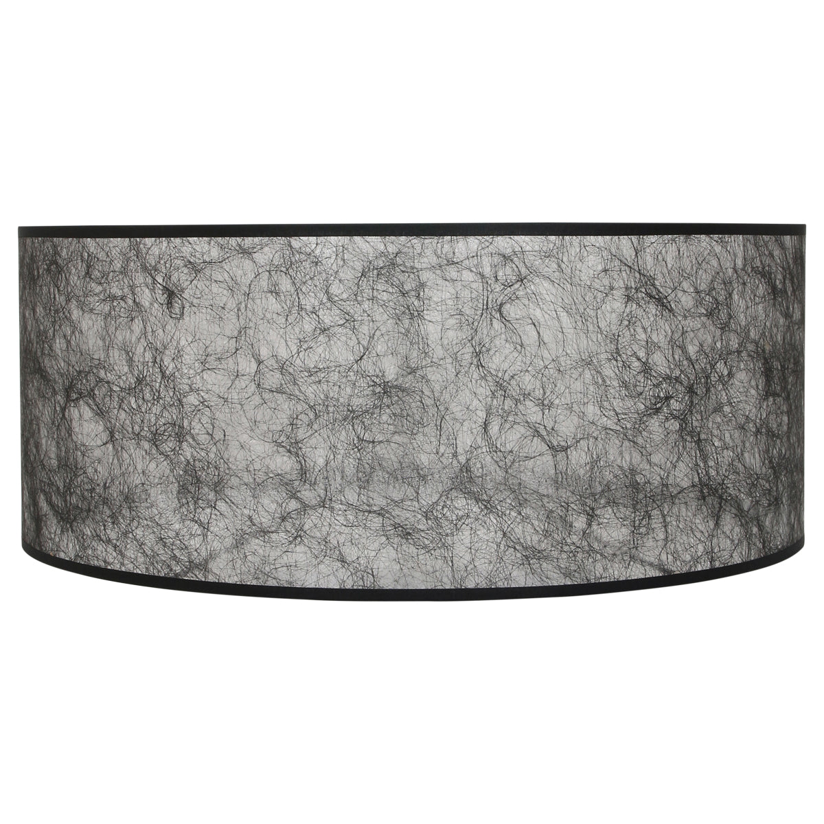 Steinhauer - kap - Shade - zwart - stof - Ø 50cm - E27 - K1066NS