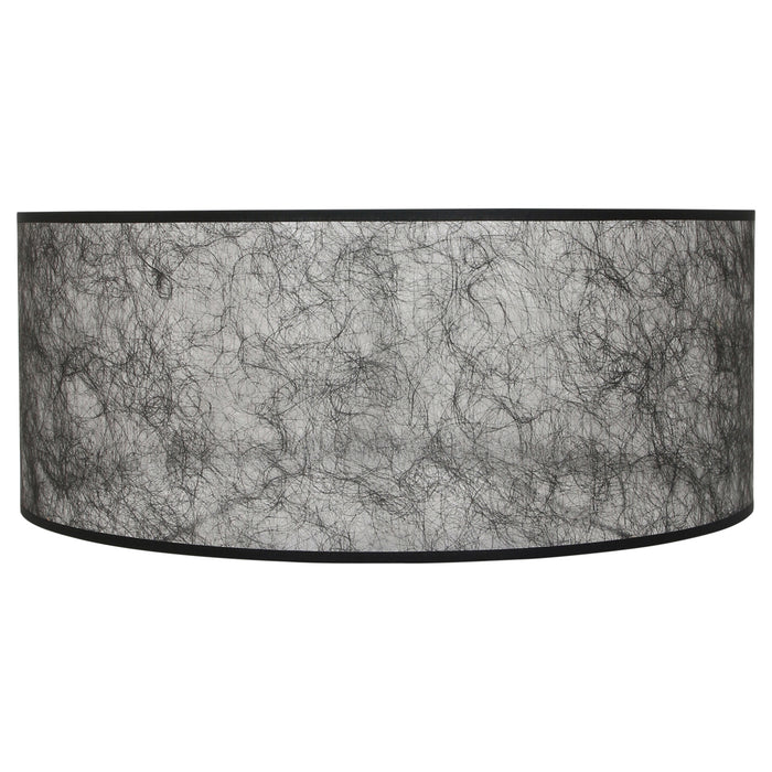 Steinhauer - kap - Shade - zwart - stof - Ø 50cm - E27 - K1066NS