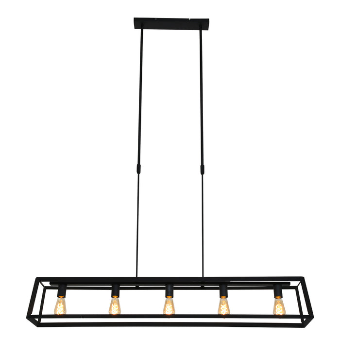 Mexlite hanglamp Hanglampen - zwart - metaal - 2675ZW