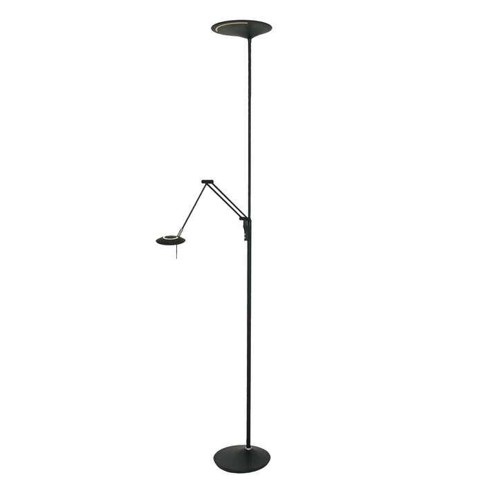 Steinhauer - vloerlamp - Zodiac LED - zwart - kunststof metaal -
