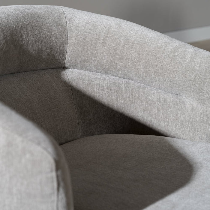 Bronx71 Scandinavische fauteuil Valerie draaibaar chenille taupe