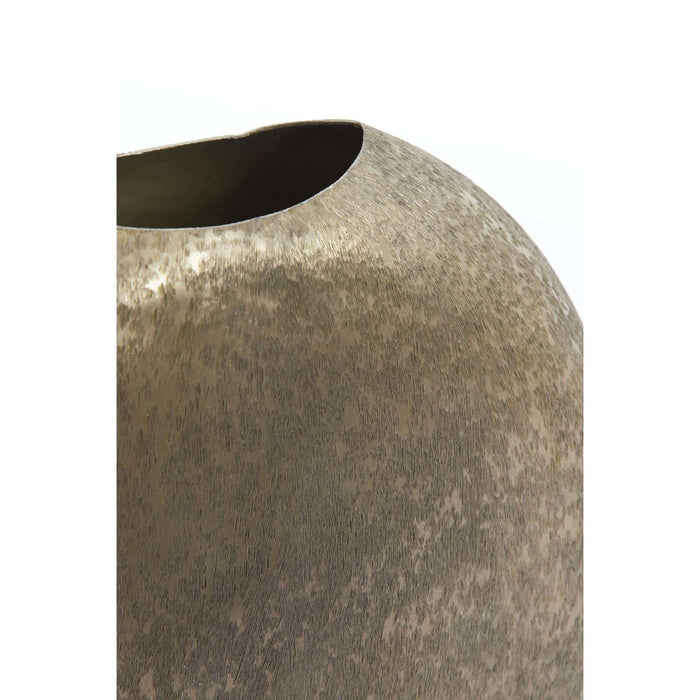 Light & Living Light&living Vaas deco 46x13x44 cm MAZAT metallic groen