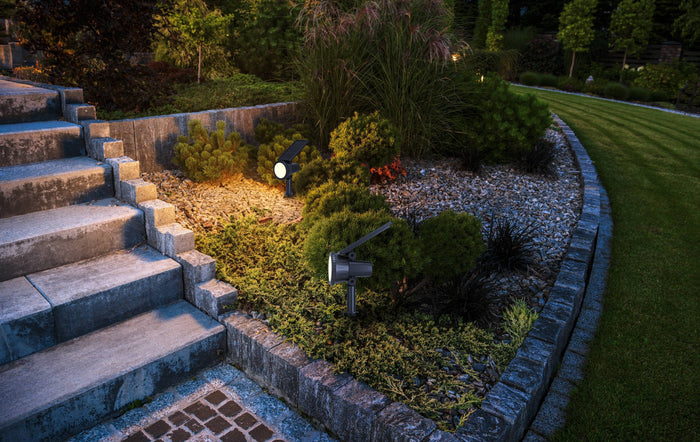 EGLO Sambuco Solar Prikspot - LED - 37,5 cm - Zwart