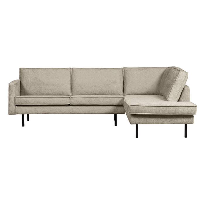 WOOOD Hoekbank Rechts Rodeo - Velvet - Wheatfield - 85x266x213