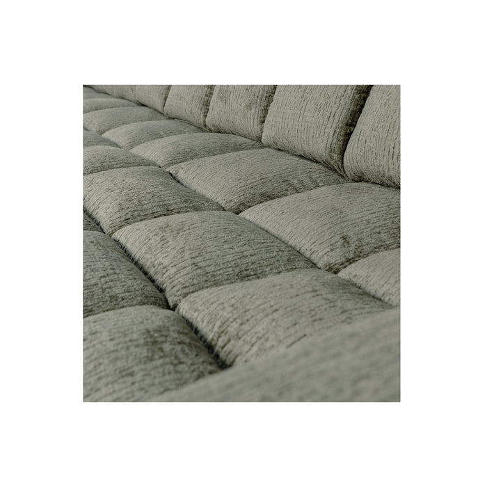 WOOOD Second Date Chaise Longue Links - Structure Velvet - Frost