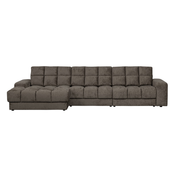 WOOOD Second Date Chaise Longue Links - Structure Velvet - Mountain