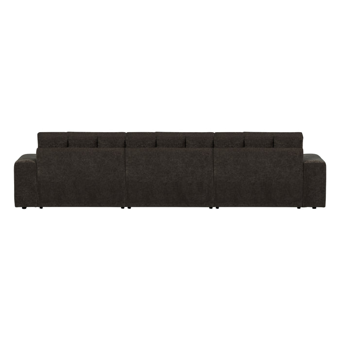 WOOOD Second Date Chaise Longue Rechts - Vintage - Antraciet
