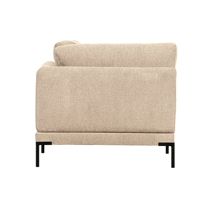 vtwonen Couple Bank Hoekelement - Polyester - Natural Melange