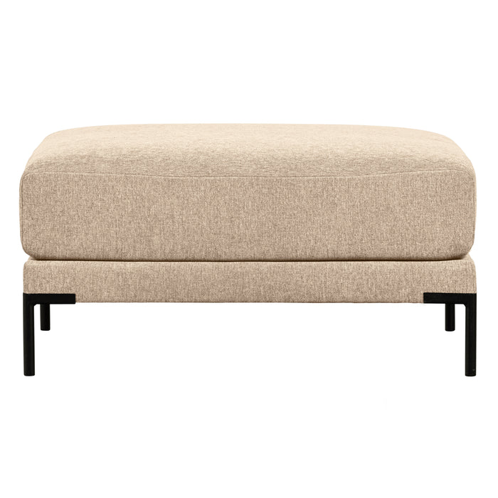 vtwonen Couple Poef - Polyester - Natural Melange - 44x100x100