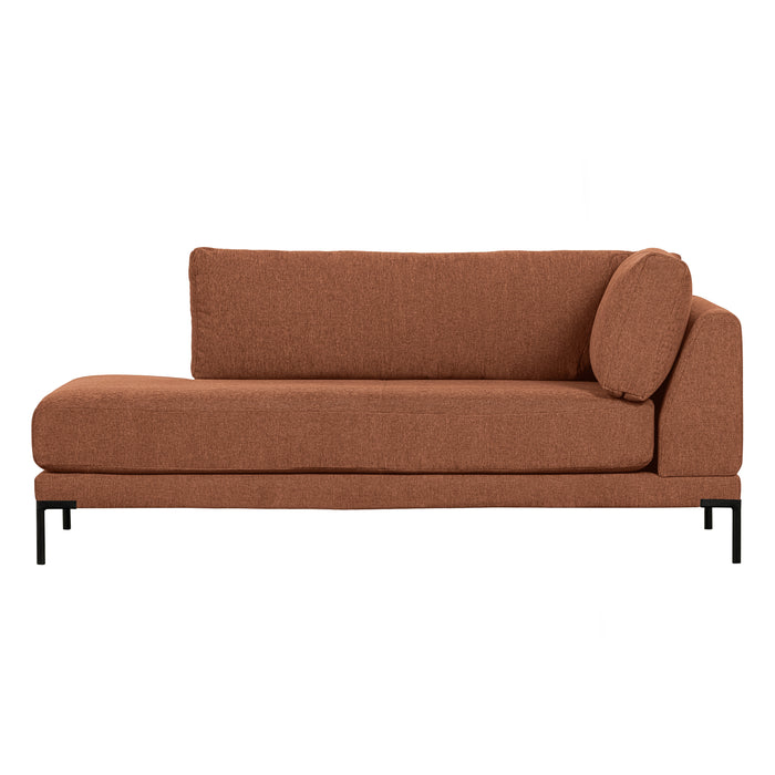 vtwonen Couple Lounge Bank Element Links - Polyester - Rust